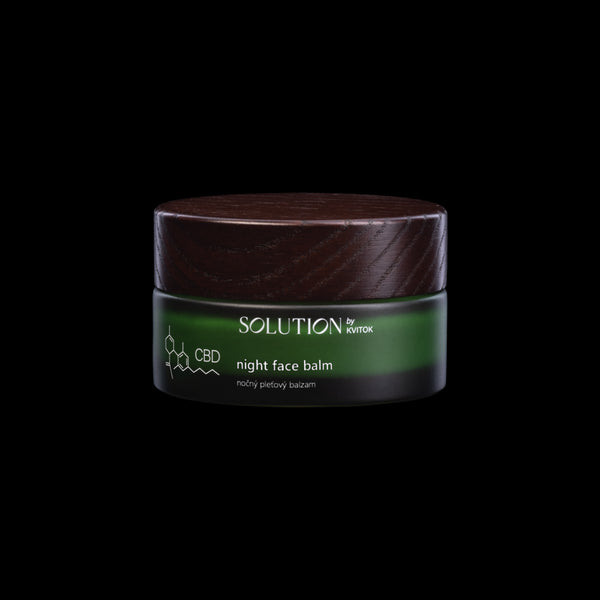 Kvitok Solution Konopný pleťový krém - noční (30 ml)