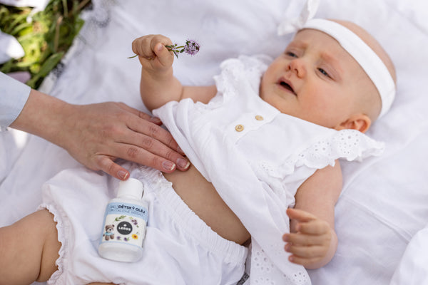 LEROS Dětský olej na klidné bříško BIO (60 ml)