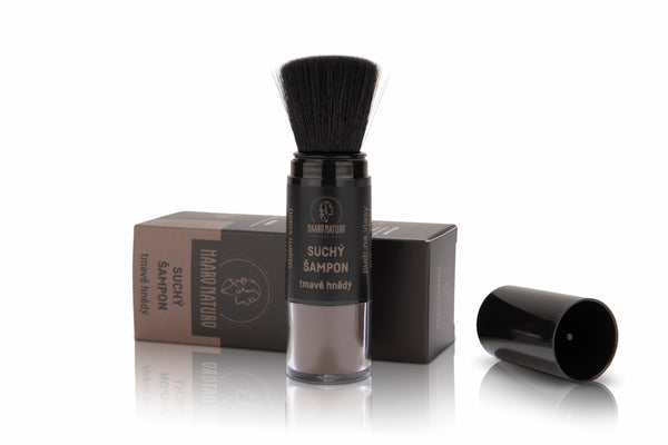 Haaro Naturo Suchý šampon HNĚDO ČERNÝ - náhradní náplň (50 g)