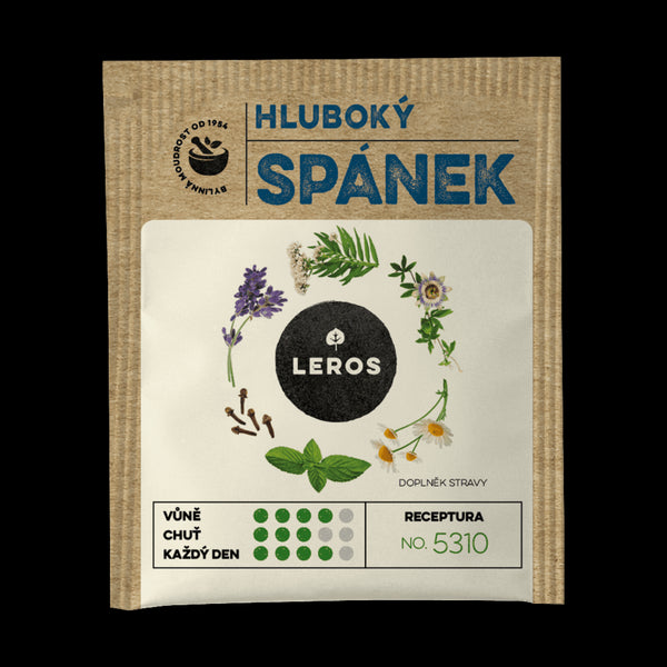 LEROS Bylinný čaj Hluboký spánek - nálev. sáčky (20 x 1 g)