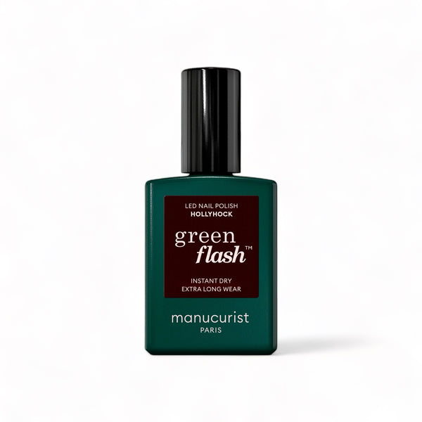 Manucurist Green Flash LED gel lak na nehty - HollyHock (15 ml)