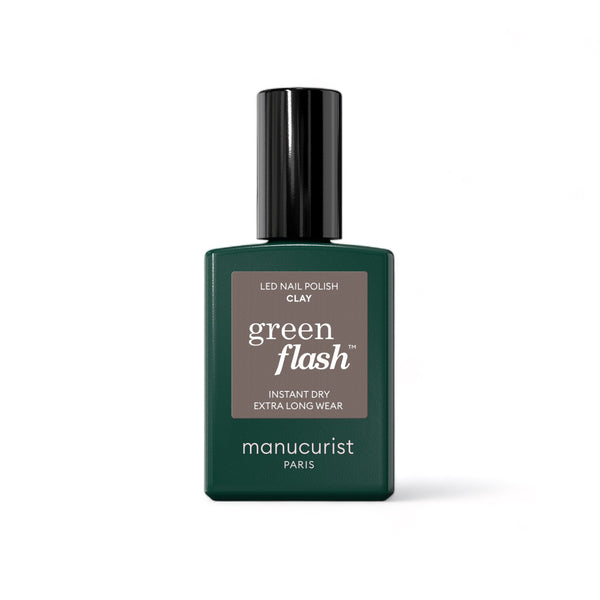 Manucurist Green Flash LED gel lak na nehty - Clay (15 ml)