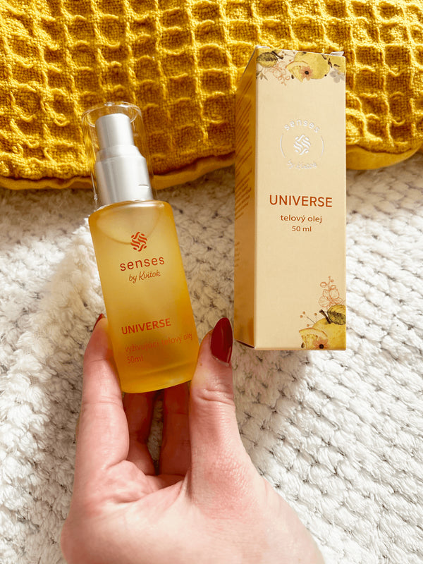 Kvitok Senses Vyživující tělový olej Universe (50 ml)