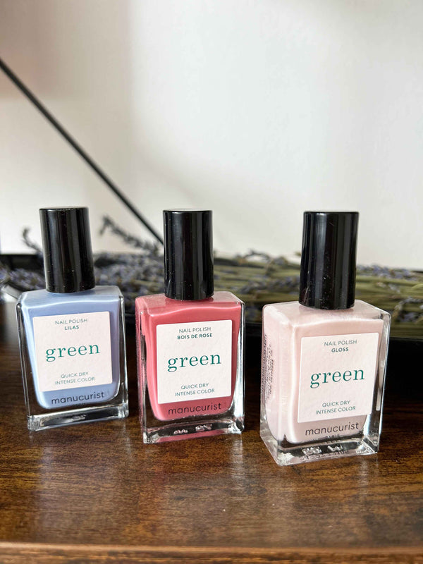 Manucurist Green schnoucí lak na nehty - Bois de rose (15 ml)