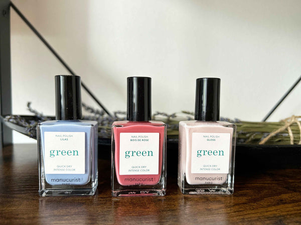 Manucurist Green schnoucí lak na nehty - Lilas (15 ml)