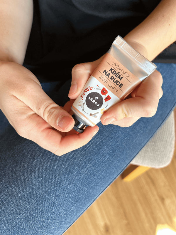 LEROS Krém na ruce BIO - Živel oheň