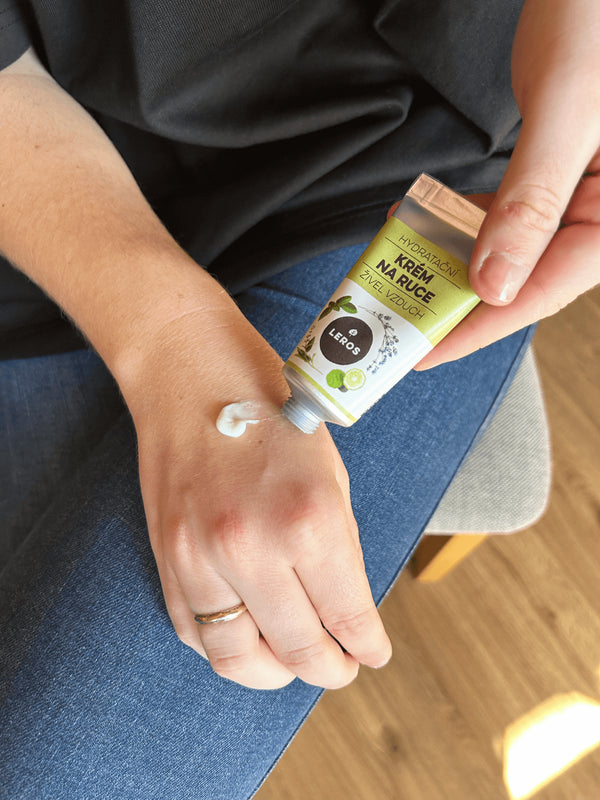 LEROS Krém na ruce BIO - Živel vzduch