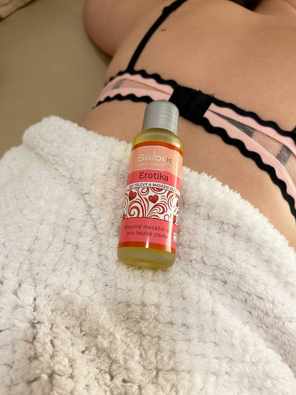 Saloos Tělový a masážní olej Erotika BIO (50 ml)