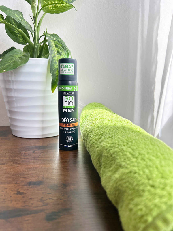 SO’BiO étic Deodorant přírodní ECO SPRAY 24h MEN - cedr BIO (100 ml)