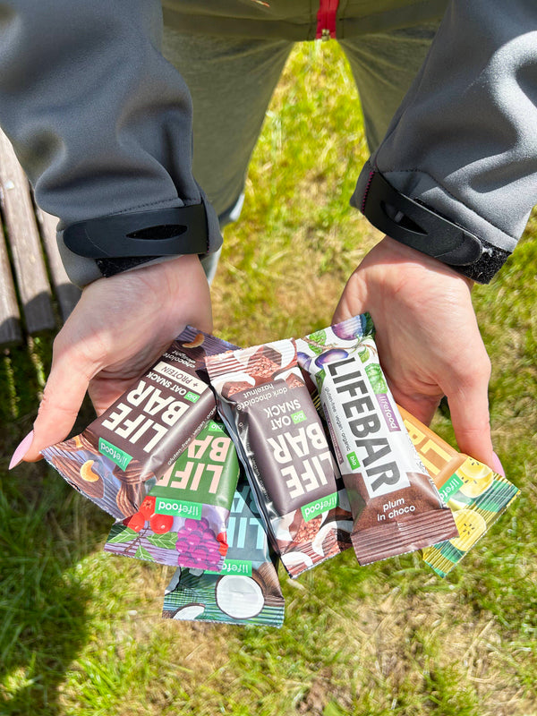 Lifefood Lifebar InChoco Tyčinka vanilková s kakaovými boby RAW BIO (40 g)