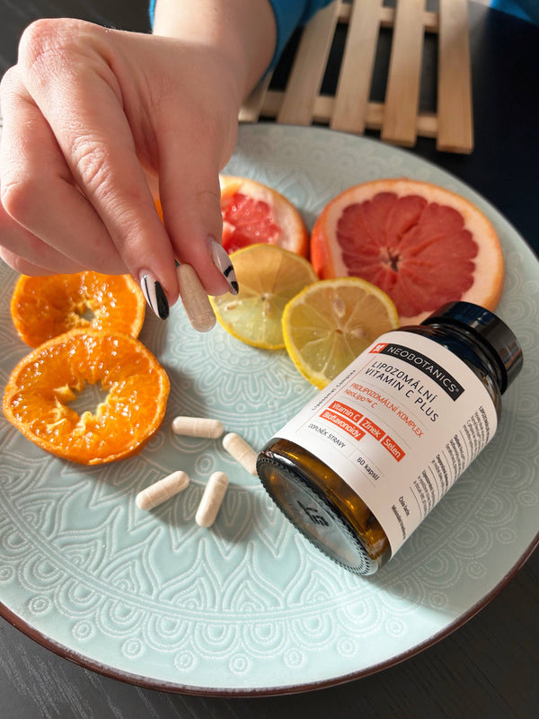 Neobotanics Lipozomální vitamin C Plus (60 kapslí)