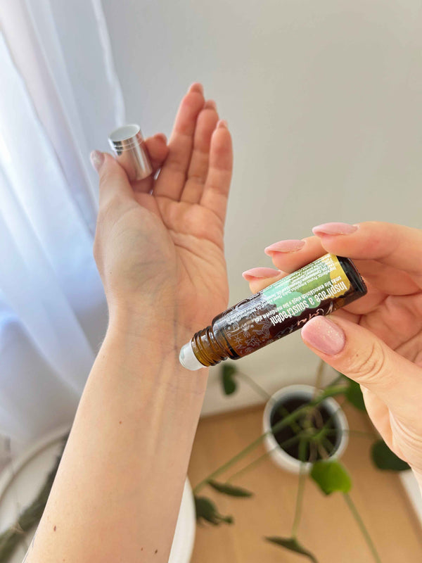 Natasha Roll-on Směs esenciálních olejů - Jasná mysl (10 ml)