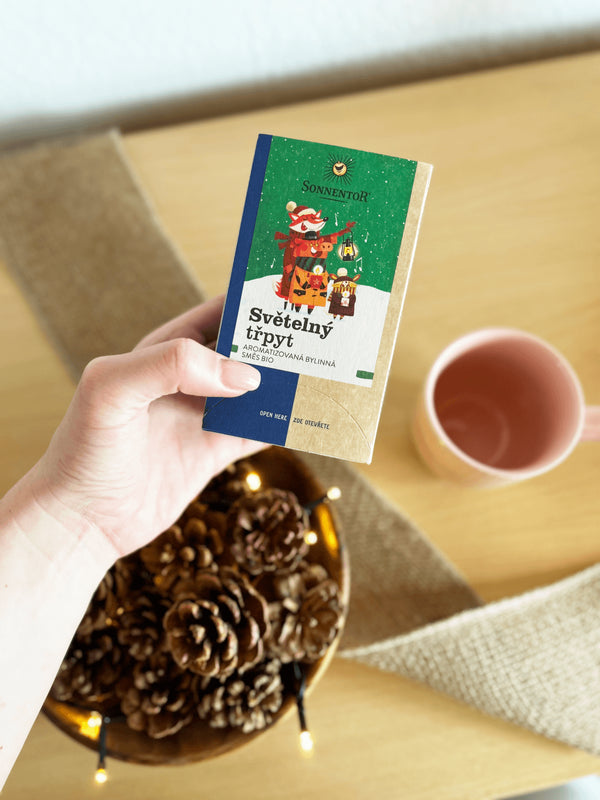 Sonnentor Aromatizovaná bylinná směs Světelný třpyt BIO - nálev. sáčky (18 x 1,5 g)