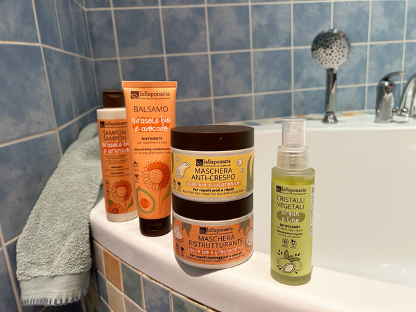 laSaponaria Přírodní sérum pro lámavé a krepaté vlasy (50 ml)