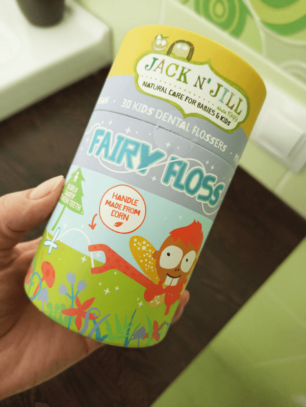 Jack n' Jill Zubní nit pro děti Fairy Floss (30 ks)