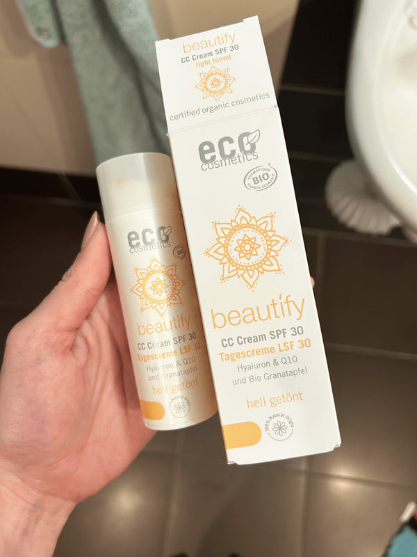 Eco Cosmetics CC krém SPF 30 BIO - light (50 ml)