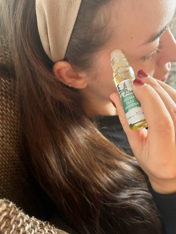 Nobilis Tilia Roll-on aroma olej Migréna (10 ml)