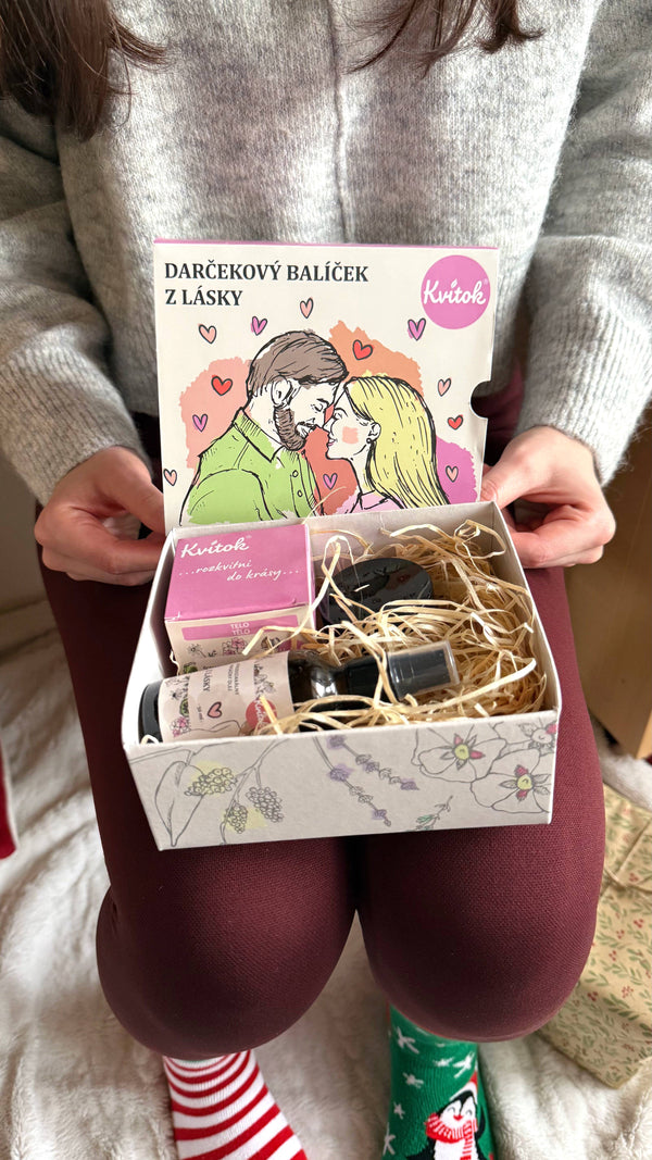 Kvitok Afrodiziakální dárkový balíček Z lásky