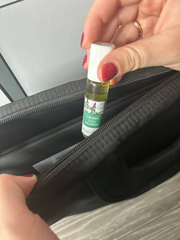 Nobilis Tilia Roll-on aroma olej Migréna (10 ml)