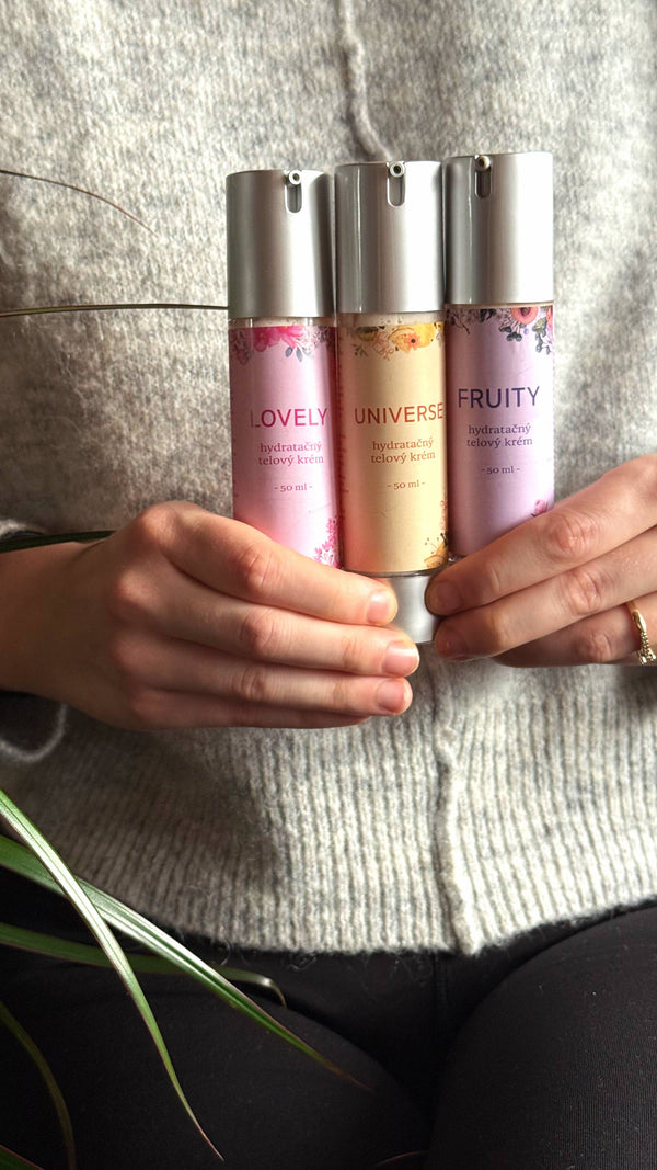 Kvitok Senses Hydratační tělový krém Lovely (100 ml)