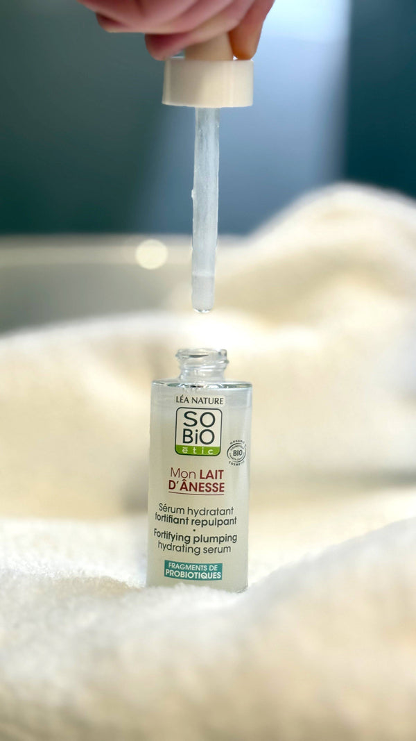 SO’BiO étic Sérum posilující hydratační s oslím mlékem BIO (30 ml)