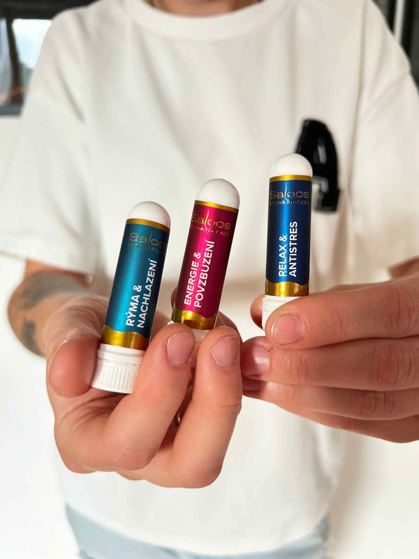 Saloos Inhalační tyčinka Energie & Povzbuzení