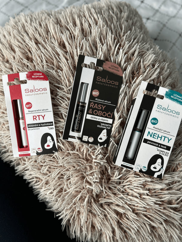 Saloos Regenerační sérum na řasy a obočí BIO (7 ml)