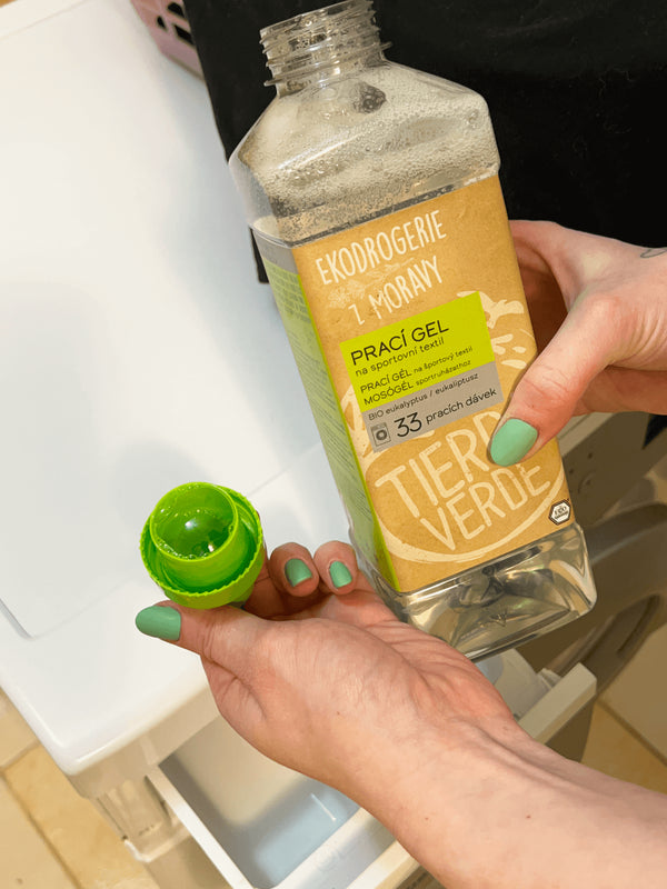 Tierra Verde Prací gel na funkční a sportovní textil s BIO eukalyptem