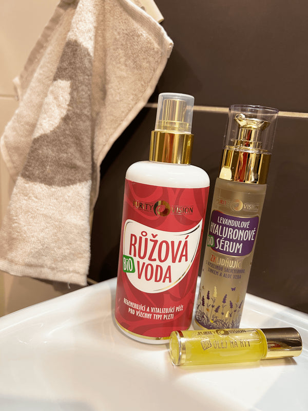 Purity Vision Odličovací a čisticí ručníček z BIO bavlny