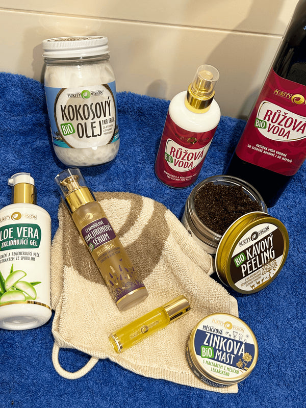 Purity Vision Odličovací a čisticí ručníček z BIO bavlny