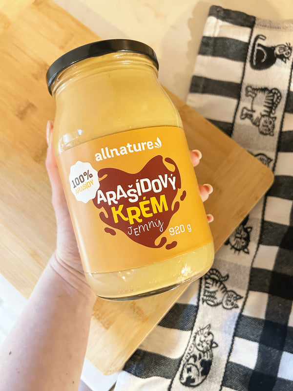 Allnature Arašídový krém jemný