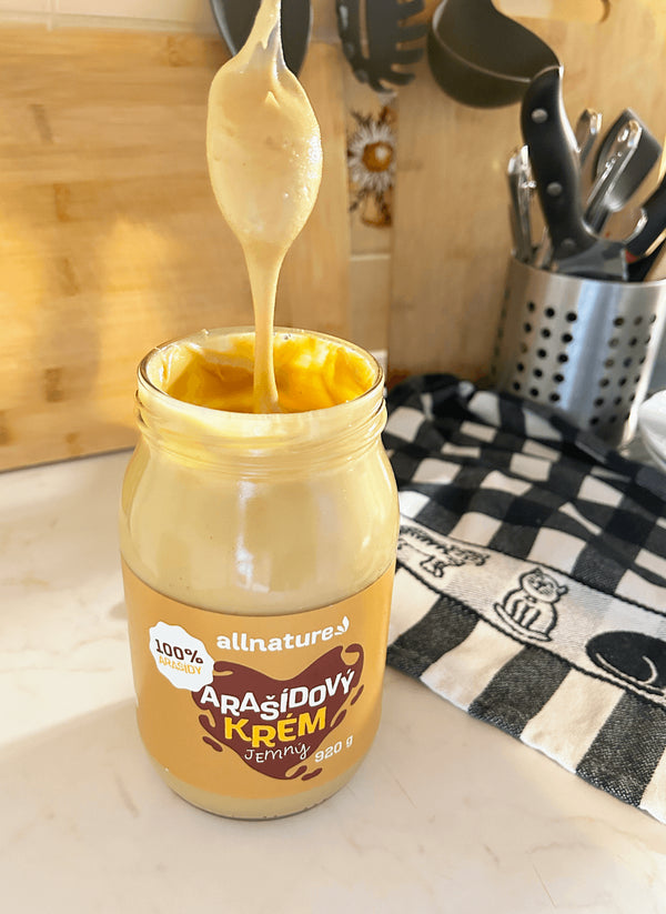 Allnature Arašídový krém jemný