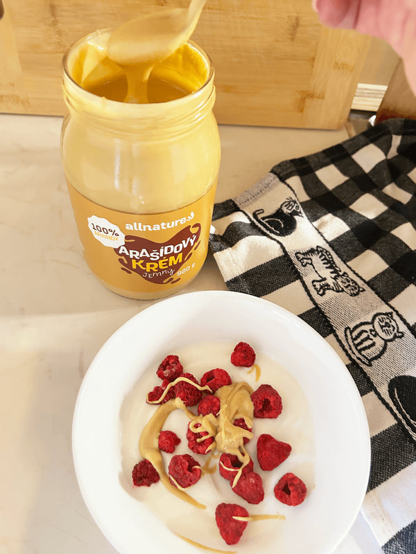 Allnature Arašídový krém jemný