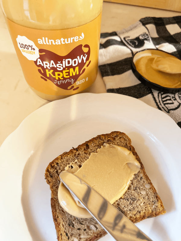 Allnature Arašídový krém jemný