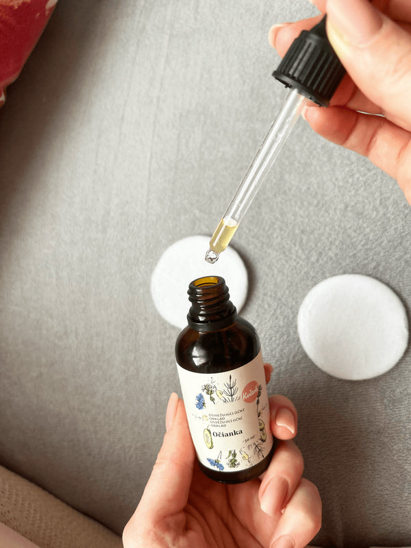 Kvitok Osvěžující obklad na oči Očianka (50 ml)