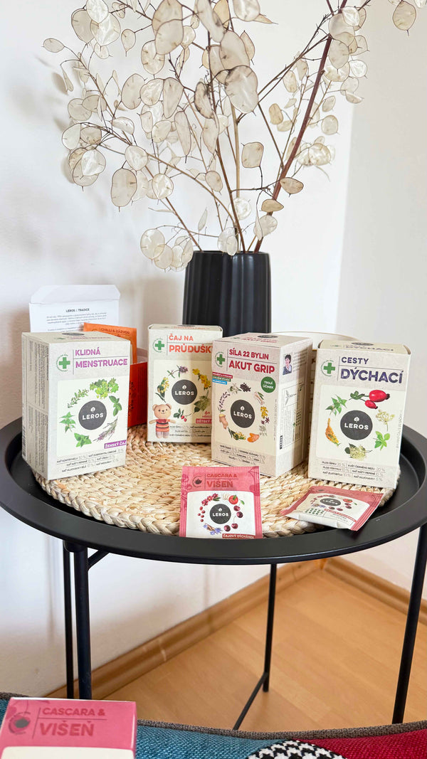 LEROS Dětský čaj na průdušky - nálev. sáčky (20 x 1,5 g)