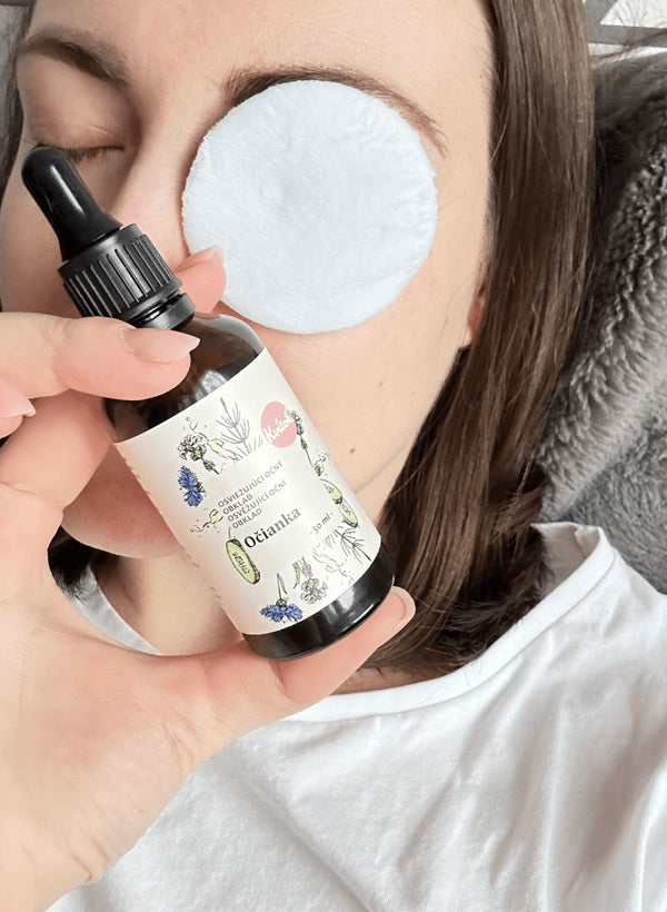 Kvitok Osvěžující obklad na oči Očianka (50 ml)