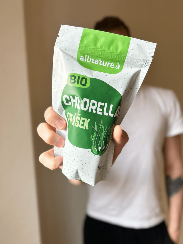 Allnature Chlorella prášek BIO (100 g)