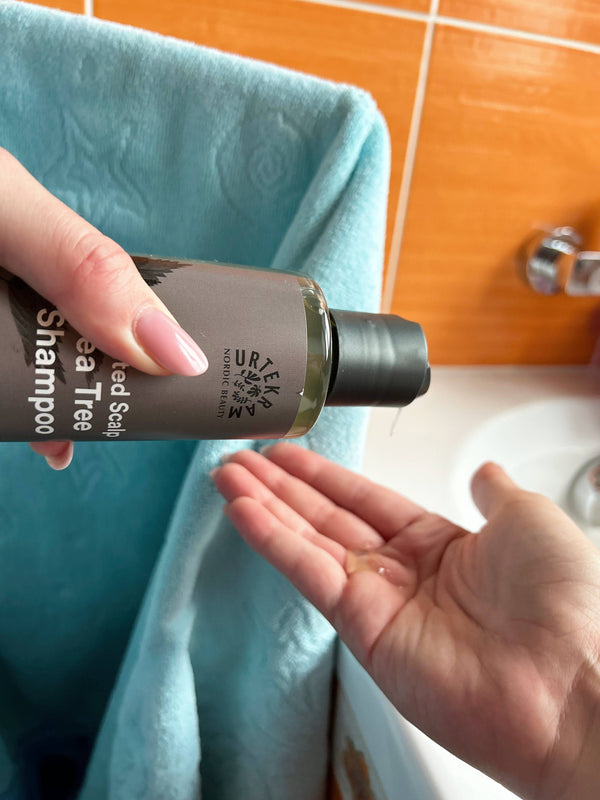 Urtekram Šampon s tea tree pro podrážděnou vlas. pokožku BIO