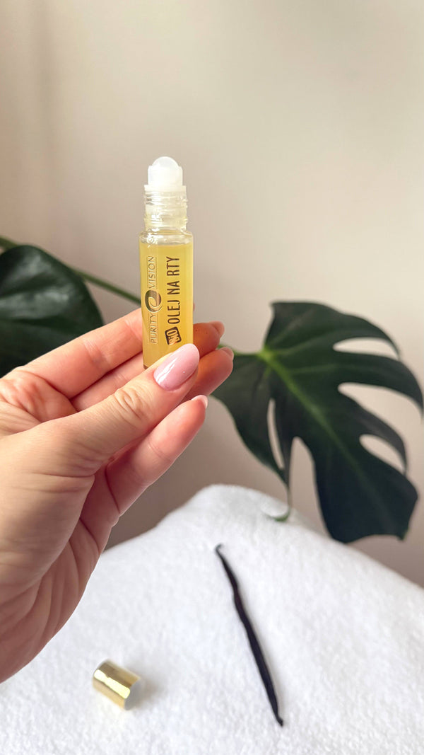 Purity Vision Vanilkový olej na rty BIO (10 ml)