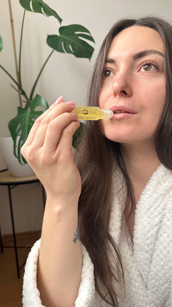 Purity Vision Vanilkový olej na rty BIO (10 ml)