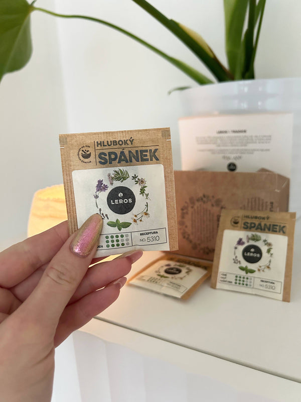 LEROS Bylinný čaj Hluboký spánek - nálev. sáčky (20 x 1 g)