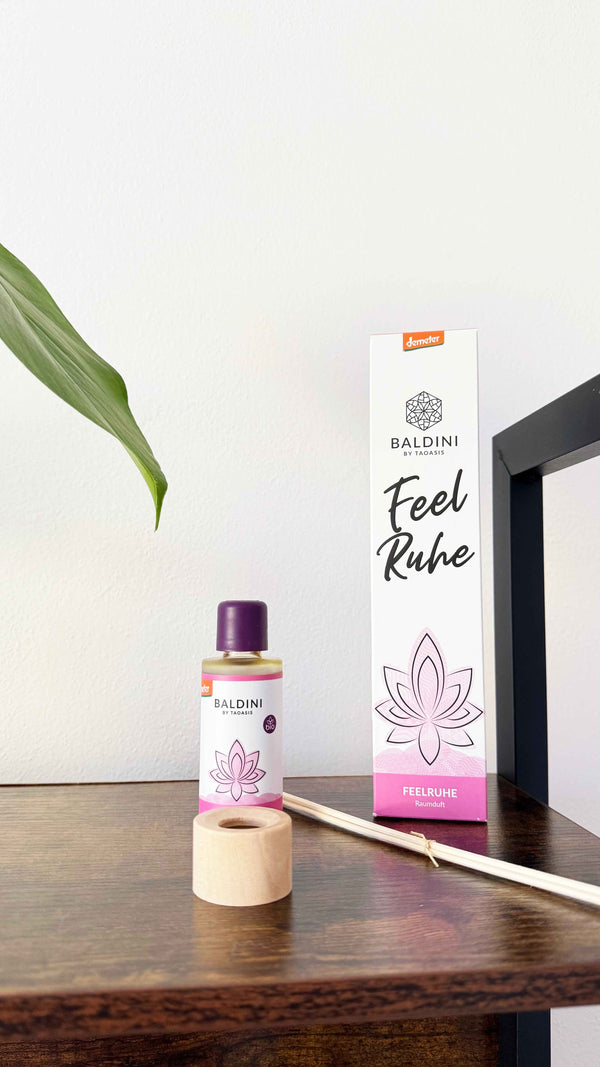 TAOASIS Baldini Aroma difuzér s tyčinkami FeelRest BIO (50 ml)