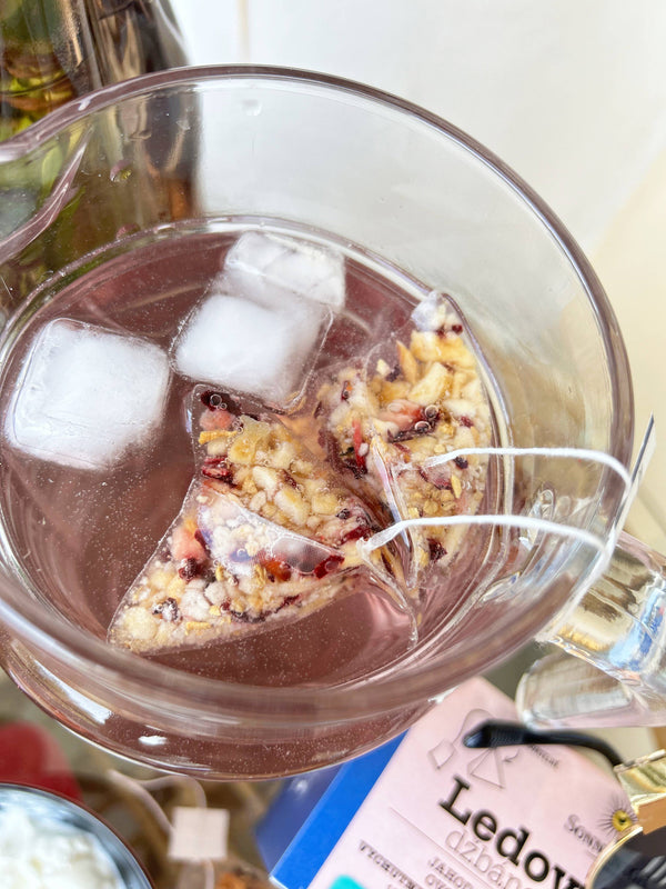 Sonnentor Ledový džbánek BIO - jahoda a zázvor - sáčky (16 x 2,8 g)