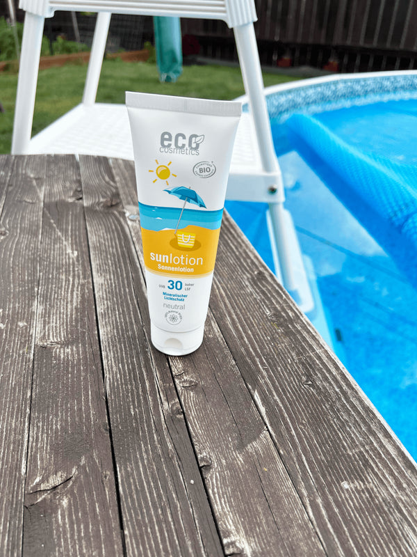 Eco Cosmetics Opalovací mléko Neutral bez parfemace SPF 30 BIO (125 ml)