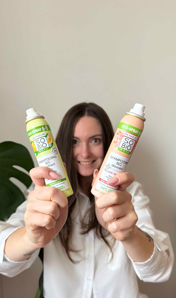 SO’BiO étic Čisticí suchý šampon ve spreji s Yuzu BIO (100 ml)