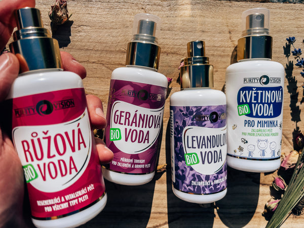 Purity Vision Růžová voda BIO
