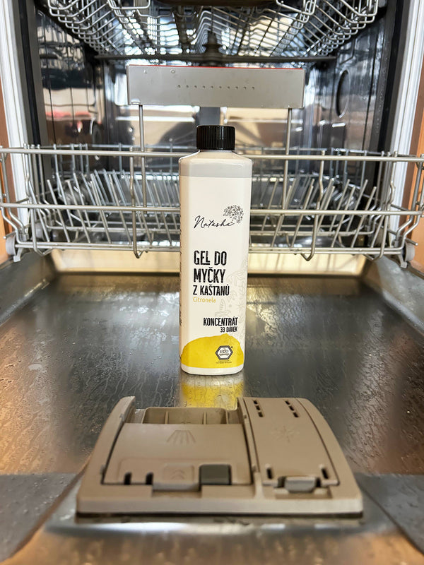 Natasha Gel do myčky z kaštanů Citronela - koncentrát (500 ml)
