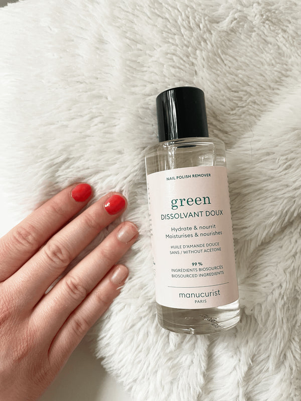 Manucurist Green Šetrný odlakovač na nehty bez acetonu (100 ml)