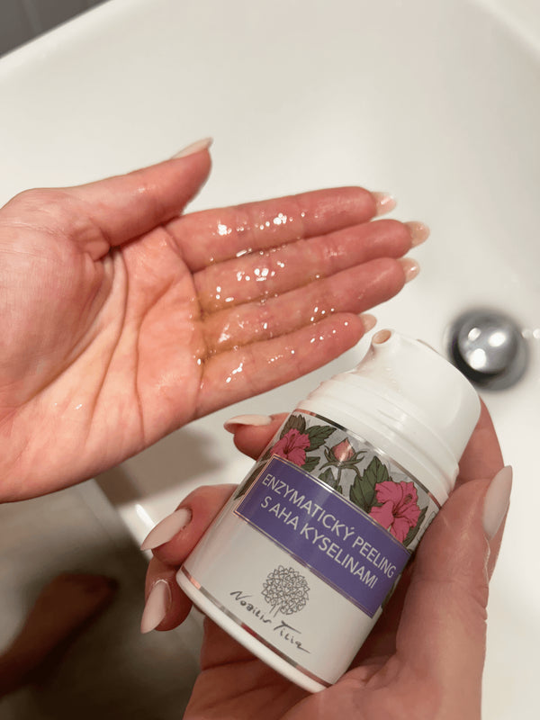 Nobilis Tilia Enzymatický pleťový peeling s AHA kyselinami (50 ml)